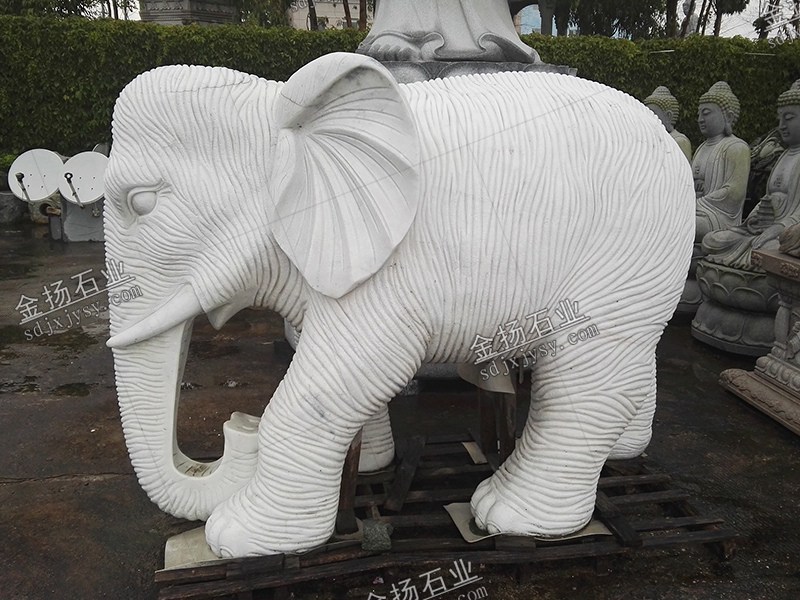 花岗岩石雕大象