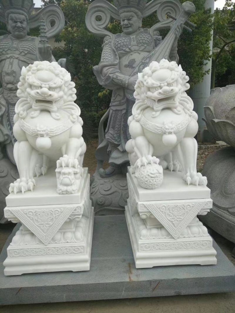 天安门石狮子雕塑