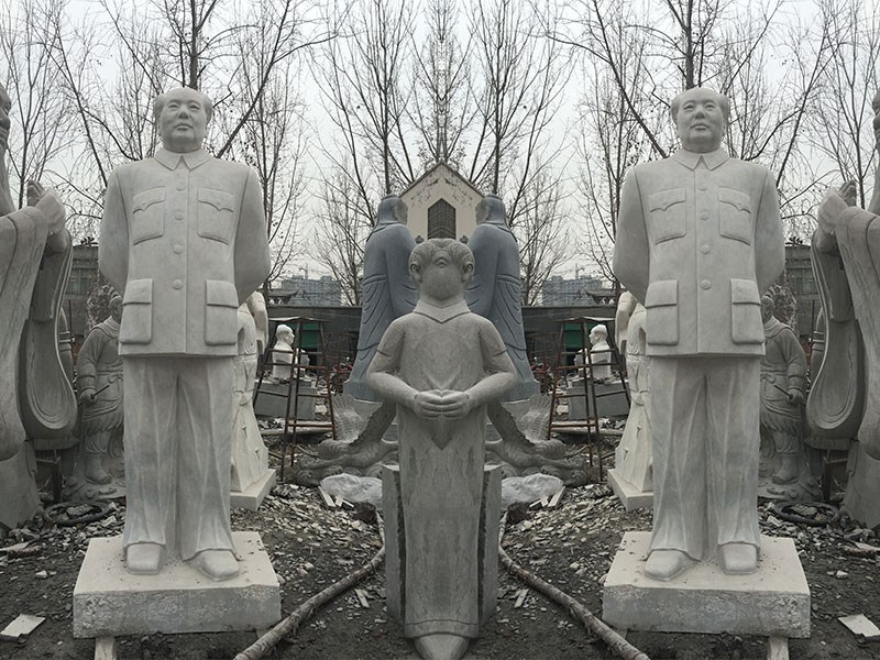 人物石雕像2雕塑